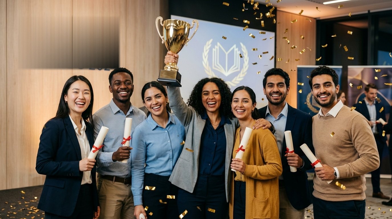 Ed Global Competitions Champions Celebration